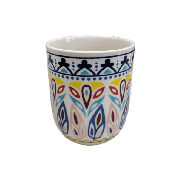 Cuenco de Porcelana 150ml Diseño Azteca