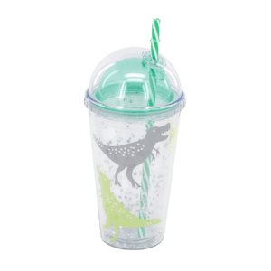 Vaso de Plástico c/Sorbete 19026 Trendy 450ml