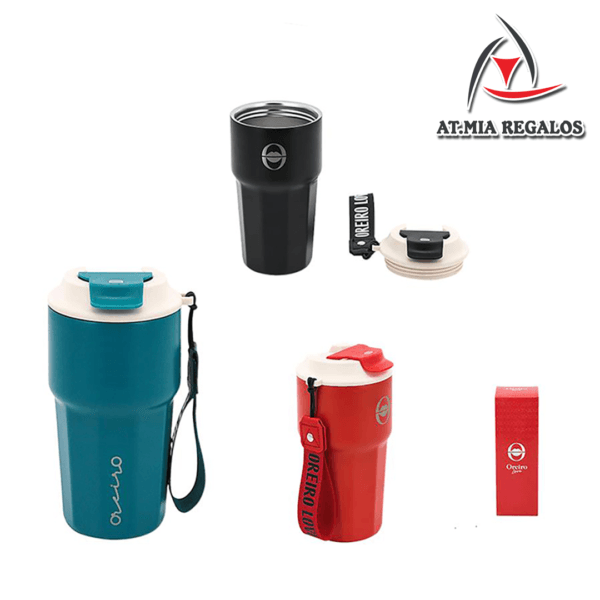 Vaso Térmico Acero Inoxidable 18389 Oreiro Love 500ml - Imagen 2