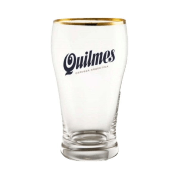 Vaso de Vidrio Chop Quilmes Clásica 500ml