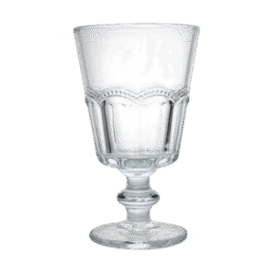 Set x6 Copas de Vidrio Para Vino Vintange Antiguo 260ml