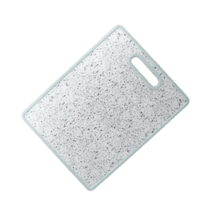 Tabla de Plástico Para Picar 38x30x1 Blanco Granito
