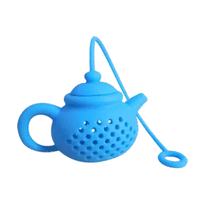 Infusor Para Té Colador Silicona C/Figura Tetera Colores Surtidos