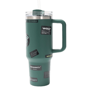Vaso Térmico Acero Inoxidable Quencher c/Tapa Y Sorbete WanderLust 1200ml
