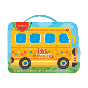 Set x54 Útiles Para Colorear Keyroad Diseño Bus