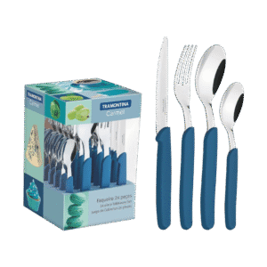 Set x24 Cubiertos Acero Inoxidable Carmel 23499/024 Tramontina