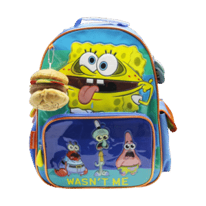 Mochila Cresko 16 Pulgadas BJ052 Bob Esponja