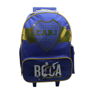 Mochila Cresko Carrito 18 Pulgadas BO486 Boca Juniors