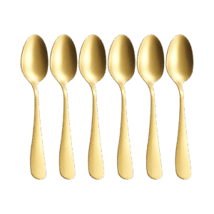 Set de Cucharas Doradas x6