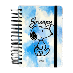 Agenda 2026 Mooving Snoopy Espiral DXP 14x20 cm