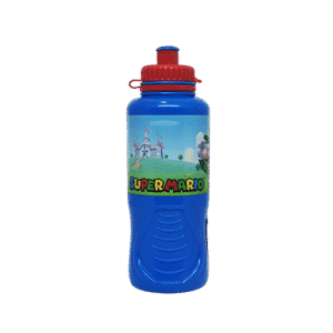 Botella de Plástico Wabro c/Pico 1073 Super Mario 430ml