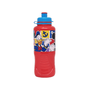 Botella de Plástico Wabro c/Pico 1068 Mickey Mouse 430ml