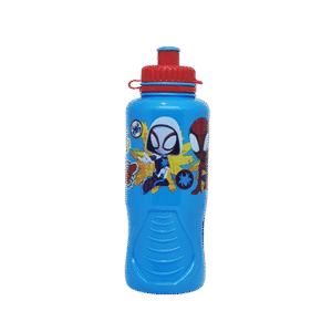 Botella de Plástico Wabro c/Pico 1072 Spiderman 430ml