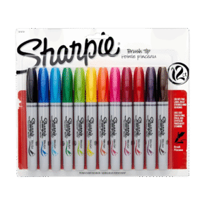 Marcadores de Colores Sharpie Punta Pincel x12