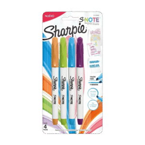 Resaltadores de Colores Sharpie Note Tropical x4