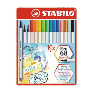 Marcadores de Colores Stabilo Brush Pen 68 x15