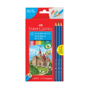 Lápices de Colores Faber-Castell +3 Grafito x12