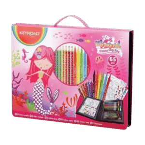 Set x65 Útiles Escolares Rosa Keyroad