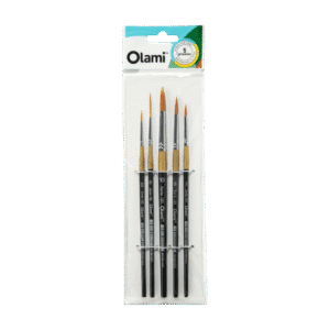 Pinceles Mango Madera Olami PI900 x5