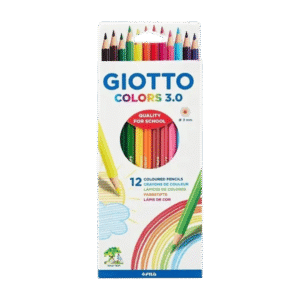 Lápices de Colores Giotto Colors 3.0 x12