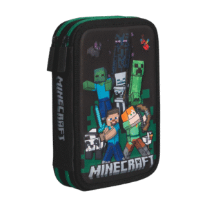 Cartuchera Mooving 2 Pisos Minecraft