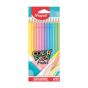 Lápices de Colores Maped Color Peps Pastel x12