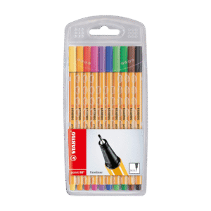 Microfibras de Colores Stabilo Point 88 x10