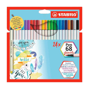 Marcadores de Colores Stabilo Brush Pen 68 x24