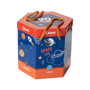 Set x90 Caja Exagonal De Escritura Olami SAR100